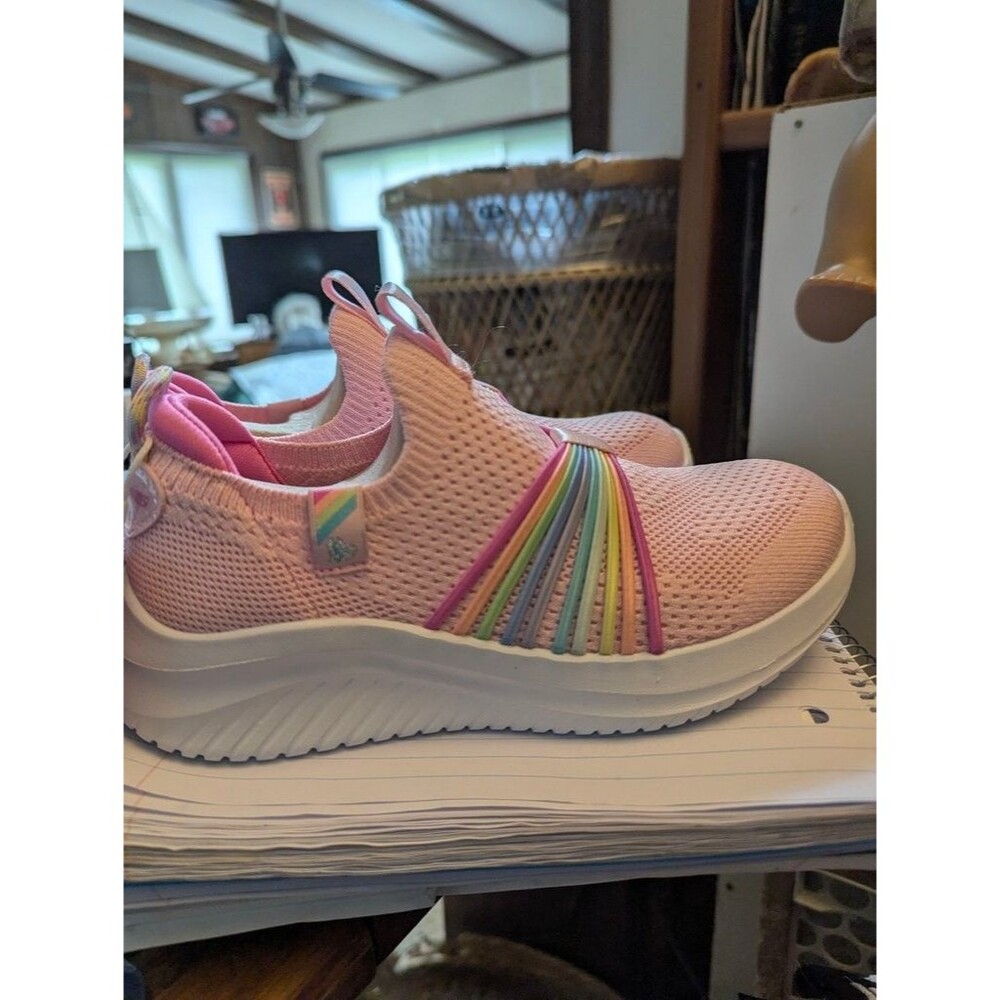 NWT Skechers Kids Air Cooled Memory Foam Sneakers Sz 13.5